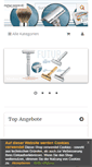 Mobile Screenshot of merkur-rasierer.de